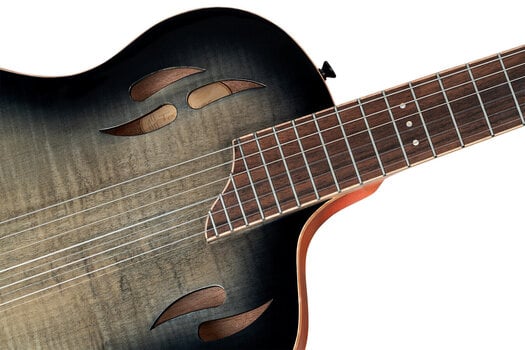 Elektro-klasszikus gitár Ortega RTPG-LS1 4/4 Grey Burst Elektro-klasszikus gitár - 10