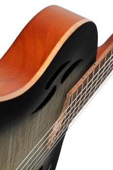 Elektro-klasszikus gitár Ortega RTPG-LS1 4/4 Grey Burst Elektro-klasszikus gitár - 11