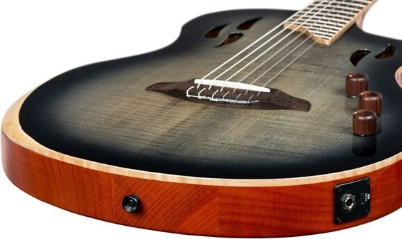 Elektro-klasszikus gitár Ortega RTPG-LS1 4/4 Grey Burst Elektro-klasszikus gitár - 13