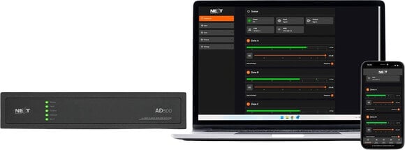 Amplificador para instalações NEXT Audiocom AD500 Amplificador para instalações - 4