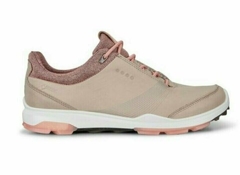 Damen Golfschuhe Ecco Biom Hybrid 3 Womens Golf Shoes Oyster/Muted Clay 40 - 3