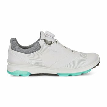 Ženske cipele za golf Ecco Biom Hybrid 3 Womens Golf Shoes White/Emerald 41 - 2