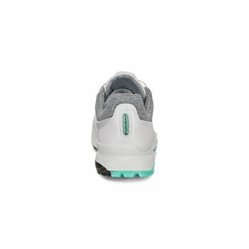 Golfschoenen voor dames Ecco Biom Hybrid 3 Womens Golf Shoes White/Emerald 41 - 6
