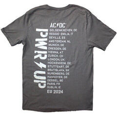 T-Shirt AC/DC Logo PWR-UP EU Tour '24 - 1