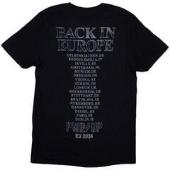 T-Shirt AC/DC Back In Black PWR-UP EU Tour '24 Black 2XL T-Shirt - 1