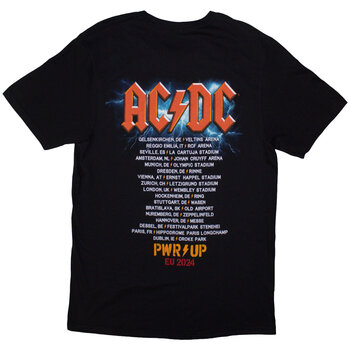 Košulja AC/DC Guitar PWR-UP EU Tour '24 Black M Košulja - 2