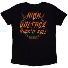 Skjorte AC/DC High Voltage RnR Black L Dame Skjorte - 1
