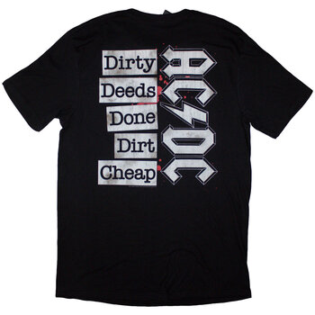 Tricou AC/DC Mini Logo / Dirty Deeds Black 3XL Tricou - 2