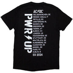 Tricou AC/DC PWRD-UP B&W Photo EU Tour '24 - 1