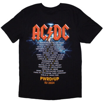 Tricou AC/DC PWRD-UP In Rock We Trust Black S Tricou - 2