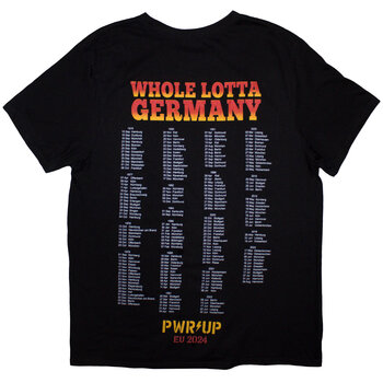 T-shirt AC/DC Whole Lotta Germany PWR-UP EU Tour '24 Black M T-shirt - 2