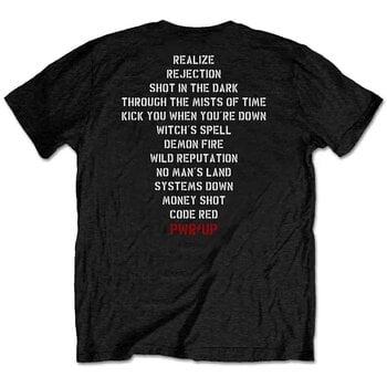 T-Shirt AC/DC Dark Stage/Track list Black 2XL T-Shirt - 2