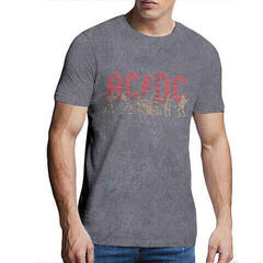 T-shirt AC/DC Vintage Silhouettes Charcoal Grey XL T-shirt - 1