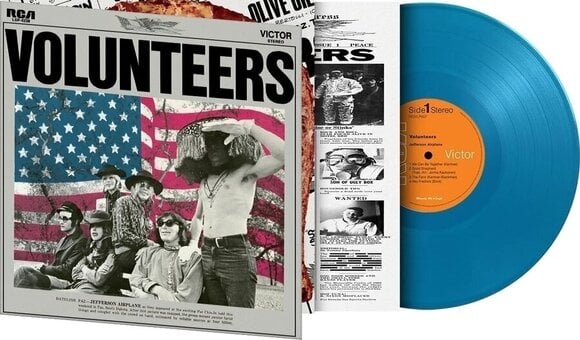 LP ploča Jefferson Airplane - Volunteers (Limited Edition) (Blue Coloured) (180 g) (LP) - 8