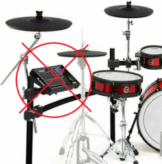E-Drum Set Alesis Strike Pro SE Red E-Drum Set (Neuwertig) - 1