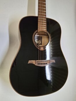 Akustická gitara LAG Tramontane 118 T118D Black Akustická gitara (Poškodené) - 2