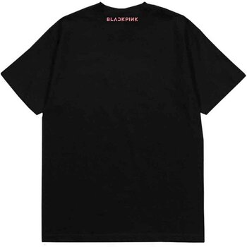 T-särk BLACKPINK Pink Venom Logo (Back Print) Black L T-särk - 2