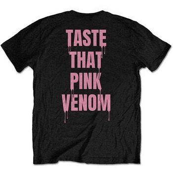 T-Shirt BLACKPINK Taste That (Back Print) Black S T-Shirt - 2
