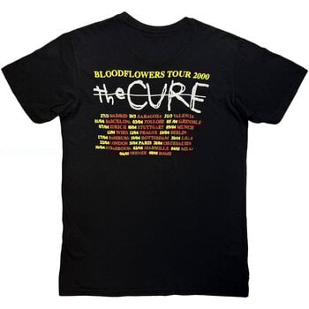T-Shirt The Cure Bloodflowers Tour '00 (Back Print) Black 2XL T-Shirt - 2