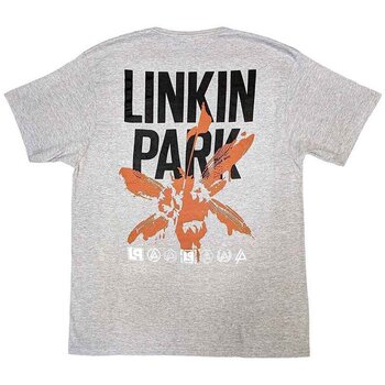 T-shirt Linkin Park Soldier Icons (Back Print) Grey L T-shirt - 2