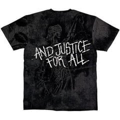 T-Shirt Metallica Justice Wash Collection - 1