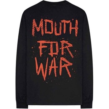 Marškinėliai Pantera Mouth For War (Back Print) Black L Marškinėliai - 2