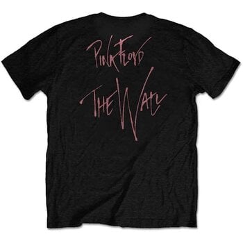 T-shirt Pink Floyd The Wall Swallow (Back Print) Black 2XL T-shirt - 2