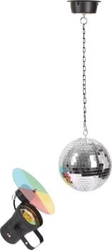 Disco Kugle Eurolite Mirrorball Set 20 cm Disco Kugle (Kun pakket ud) - 2