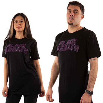 Shirt Black Sabbath Wavy Logo Embellished Black M Shirt - 5