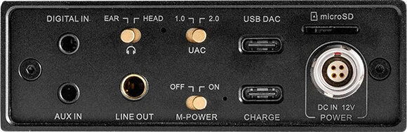 Hi-Fi hoofdtelefoonvoorversterker ONIX Mystic XP1 Hi-Fi hoofdtelefoonvoorversterker Black - 3