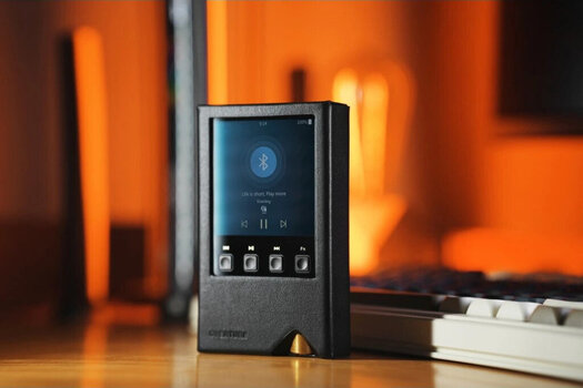 Bærbar musikafspiller ONIX Overture XM5 Leather Case Black & Gold - 5