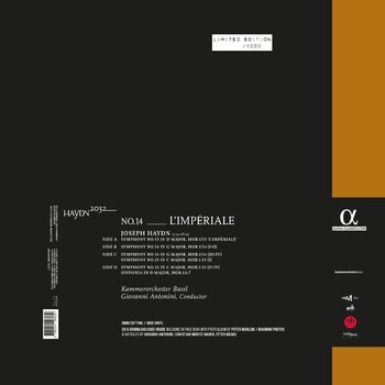 Disc de vinil Giovanni Antonini & Kammerorchester Basel - Haydn 2032, Vol. 14: L'imperiale (2 LP) - 3
