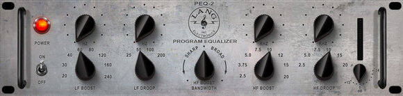 Plug-in de software para processadores FX Antelope Audio Lang-PEQ2 (Produto digital) - 2