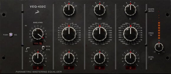 Procesador de efectos de complemento de software Antelope Audio VEQ-432C (Producto digital) - 2