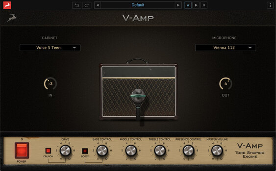 Programvare-plugin FX-prosessor Antelope Audio V-AMP - 2