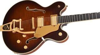 Félakusztikus - jazz-gitár Gretsch Broadkaster LX FM BIGS Havana Burst Félakusztikus - jazz-gitár - 2