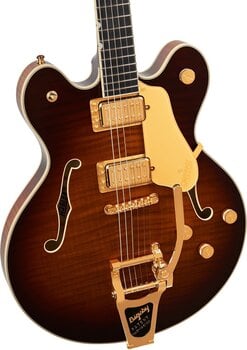 Jazz kitara (polakustična) Gretsch Broadkaster LX FM BIGS Havana Burst Jazz kitara (polakustična) - 4