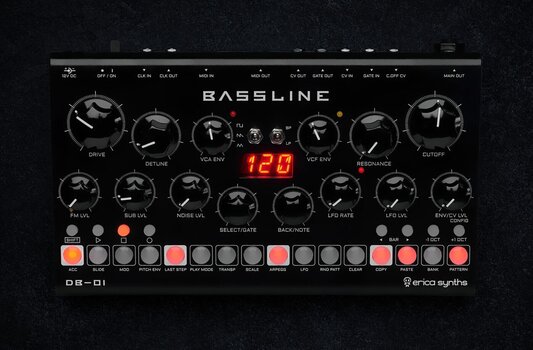 Syntetisaattori Erica Synths Desktop Bassline DB-01 Syntetisaattori - 5
