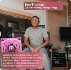 Студио софтуер Plug-In ефект Safari Audio LadyBug Reverb (Дигитален продукт) - 1