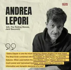 Студио софтуер Plug-In ефект Safari Audio Zebra Clipper (Дигитален продукт) - 2