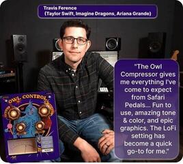 Студио софтуер Plug-In ефект Safari Audio Owl Control (Дигитален продукт) - 4