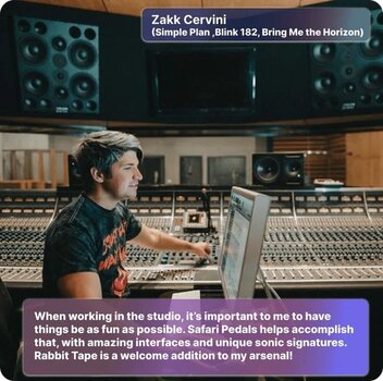 Procesador de efectos de complemento de software Safari Audio Rabbit Tape (Producto digital) - 3