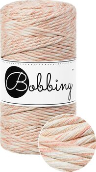 Šňůra  Bobbiny Macrame Cord 3 mm 100 m Peach Shake Šňůra  - 2