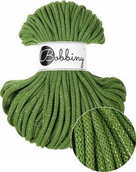 Konac Bobbiny Premium 5 mm 50 m Shiny Moss Green Konac - 2