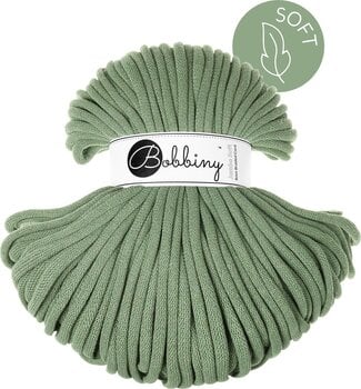 Konac Bobbiny Jumbo 8 mm 100 m Eucalyptus Green Konac - 2