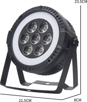 LED PAR LWS 7+48SMD Wash Pixel Lamp LED PAR - 18