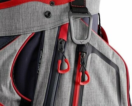 Golf Bag Mizuno BR-D4 Grey-Red Golf Bag - 2