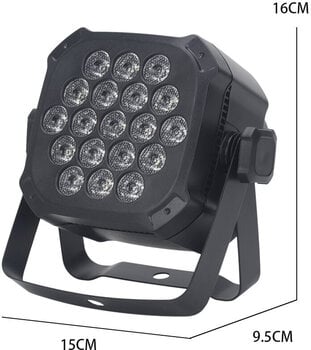LED PAR LWS 19pcs RGBW Rotating LED PAR - 14
