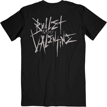 Košulja Bullet For My Valentine Album Cropped & Large Logo (Back Print) Black L Košulja - 2