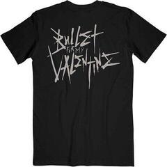 T-shirt Bullet For My Valentine Album Cropped & Large Logo (Back Print) Black XL T-shirt - 1